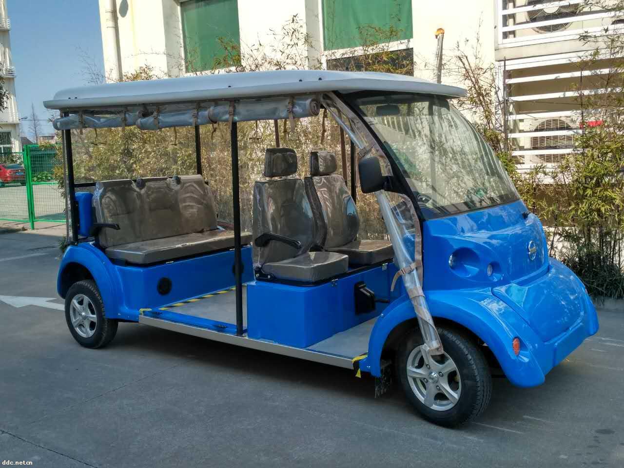 8座敞篷电动观光车